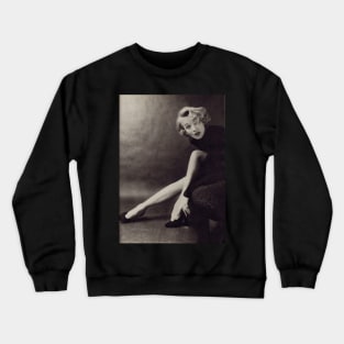 Marlene Dietrich legs Crewneck Sweatshirt